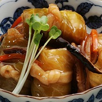 あんかけロールキャベツ